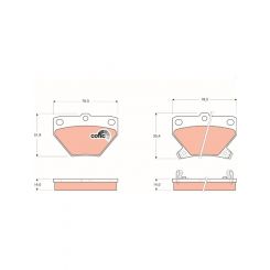 TRW Brake Pads
