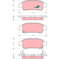 TRW Brake Pads