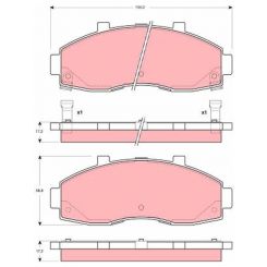 TRW Brake Pads
