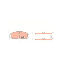TRW Brake Pads