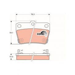 TRW Brake Pads
