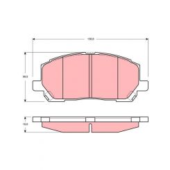 TRW DTEC Brake Pads