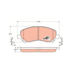 TRW Brake Pads