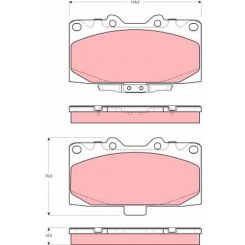 TRW Brake Pads