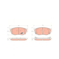 TRW Brake Pads