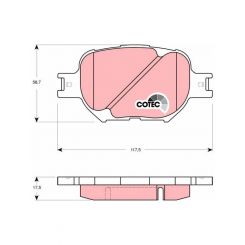 TRW Brake Pads