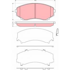 TRW Brake Pads
