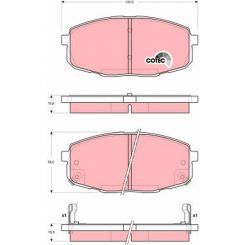 TRW Brake Pads