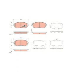 TRW DTEC Brake Pads