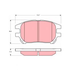 TRW Brake Pads