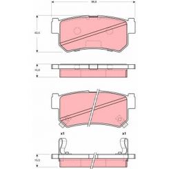 TRW Brake Pads