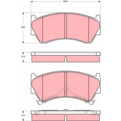 TRW Brake Pads