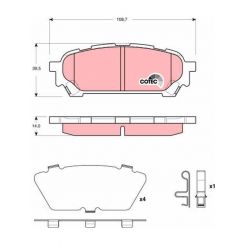TRW Brake Pads