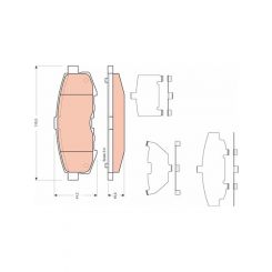TRW Brake Pads