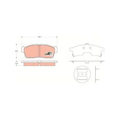 TRW DTEC Brake Pads