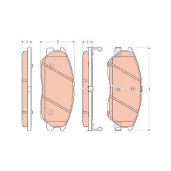 TRW Brake Pads