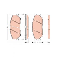 TRW Brake Pads