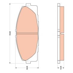 TRW Brake Pads