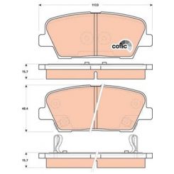 TRW DTEC Brake Pads