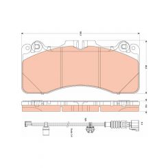 TRW Brake Pads
