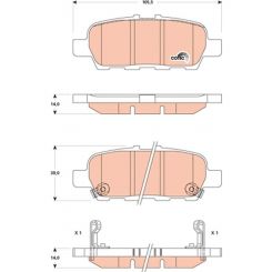 TRW Brake Pads