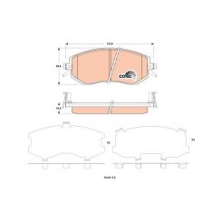 TRW DTEC Brake Pads
