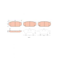 TRW Brake Pads