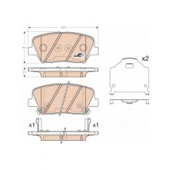 TRW Brake Pads