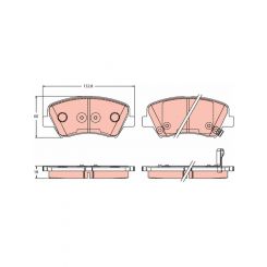 TRW Brake Pads