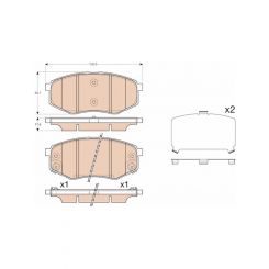 TRW Brake Pads