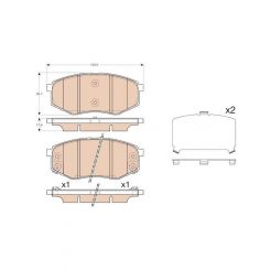 TRW DTEC Brake Pads