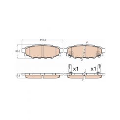 TRW Brake Pads