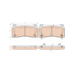TRW Brake Pads