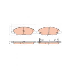 TRW Brake Pads