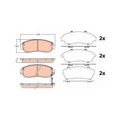 TRW Brake Pads