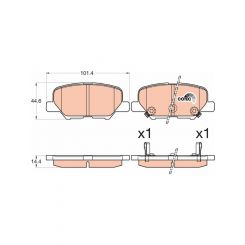 TRW Brake Pads