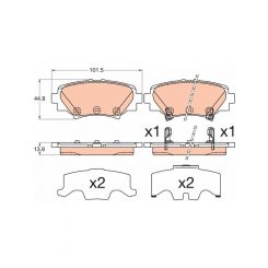 TRW Brake Pads