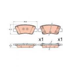 TRW Brake Pads