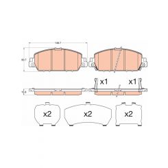TRW Brake Pads