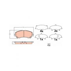 TRW Brake Pads