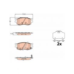 TRW Brake Pads