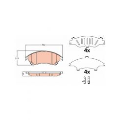 TRW Brake Pads