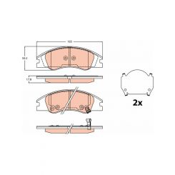 TRW Brake Pads