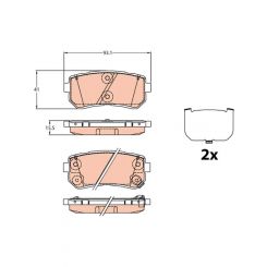 TRW Brake Pads