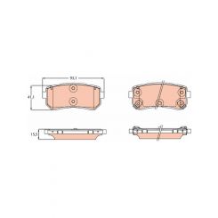 TRW Brake Pads