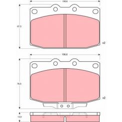 TRW Brake Pads
