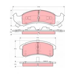TRW Brake Pads