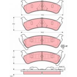 TRW Brake Pads