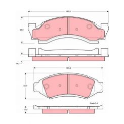 TRW Brake Pads