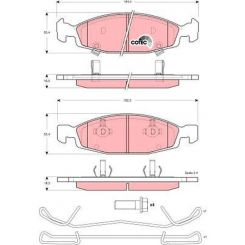 TRW DTEC Brake Pads